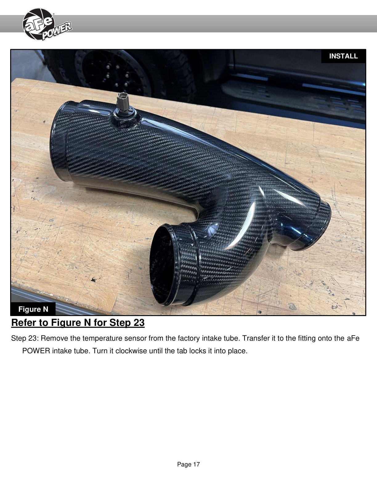 aFe 17-24 F-150 Track Series Red Kevlar C/F Intake | Ford F-150/Expedition (18-26) (57-10031KR)