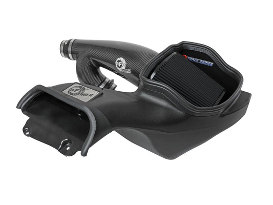 aFe Track Series CF Cold Air Intake 21-24 Ford F150 Raptor | Fit 2018-2026 Ford/Lincoln (57-10031K)