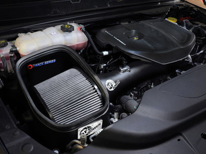 aFe 2025+ Dodge Ram 1500 RHO Track Series Carbon Fiber Cold Air Intake System w/ Pro Dry S