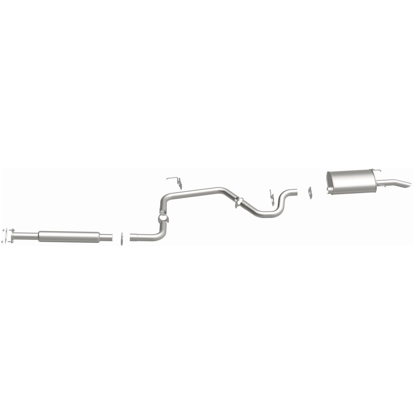 BRExhaust 2000-2005 Chevrolet Direct-Fit Replacement Exhaust System