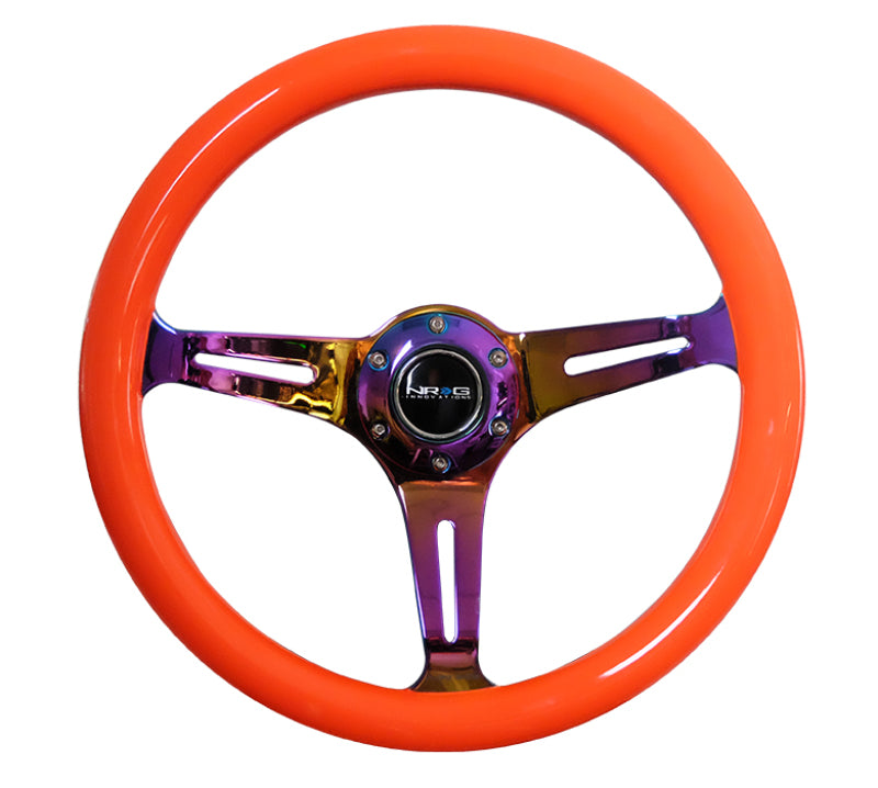 NRG Classic Wood Grain Steering Wheel - 350mm (ST-015)