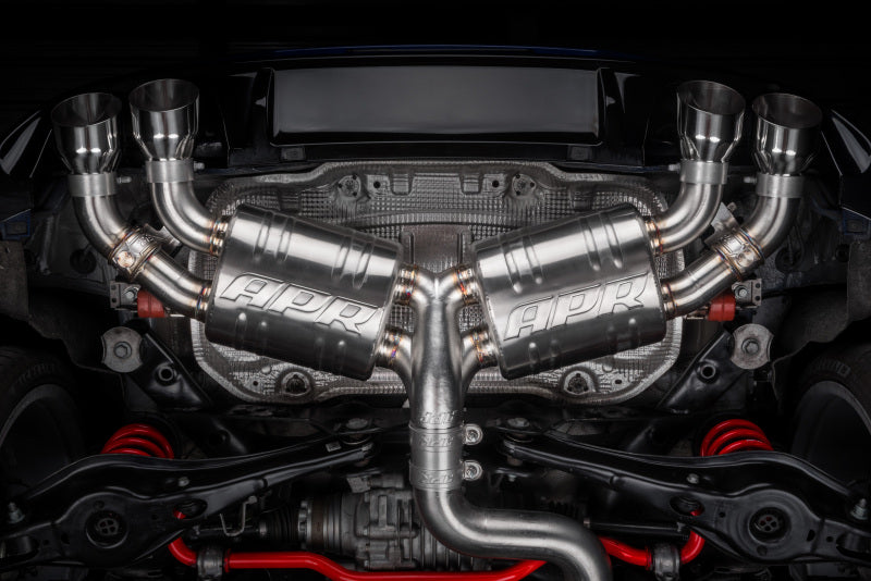 APR CBK0004 Cat-Back Exhaust Kit for 16-18 A3 Sportback E-tron 2.0