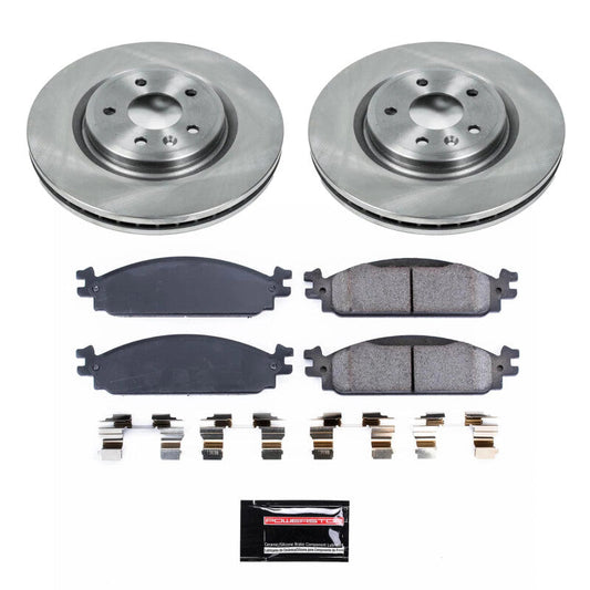 PowerStop Rotor Kit | 2010 Lincoln MKT (SC5509)