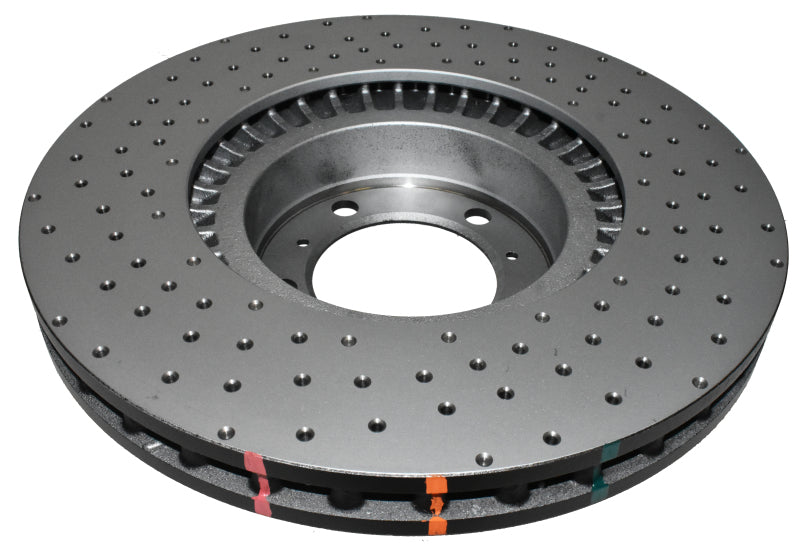 DBA 4000 Series Cross Drilled Iron Rotor | Porsche Panamera (10-13) excl GTS/Turbo (DBA42592XD)