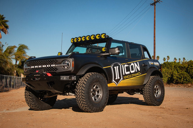 ICON 48400DJ Tubular UCA Kit with Delta Joint PRO for 2021-2026 Ford Bronco