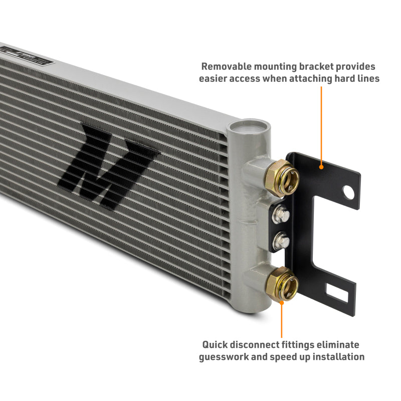 Mishimoto MMTC-RAM-25 Transmission Cooler Silver for 25+ RAM 1500 3.0L Hurricane