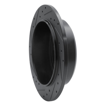 DFC Rear Right D&S Black Brake Rotor: Jeep Wrangler (07-18)