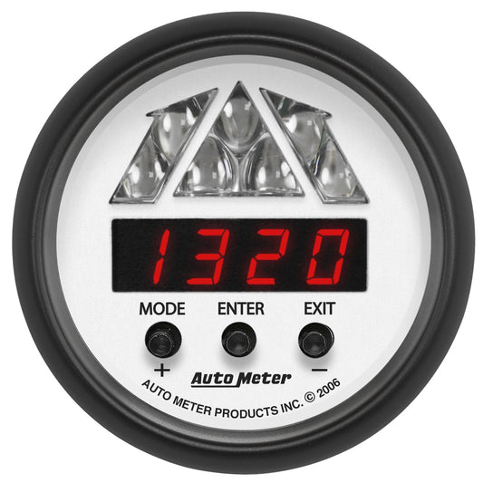 AutoMeter Phantom 2-1/16in Digital Pro Shift System Shift Light Level 1 Gauge (5787)