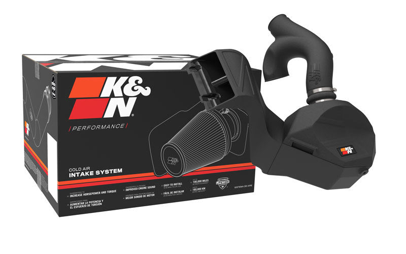 K&N 2021+ Ford F150 V6-3.5L/2.7L F/I AirCharger Performance Intake | Ford F150 V6-3.5L/2.7L (21+)