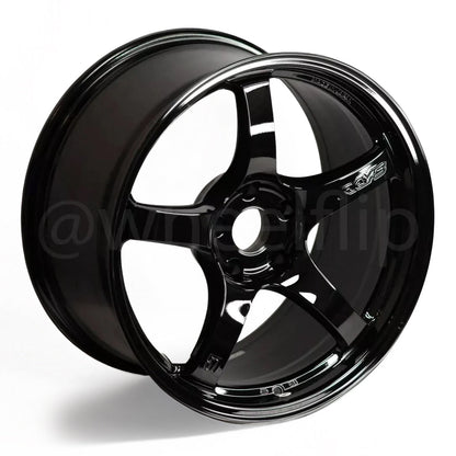 Gram Lights 57CR Glossy Black | 19x9.5" +35mm | 5x114.3mm Wheel