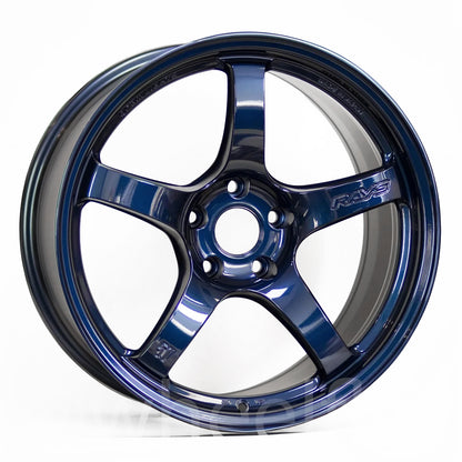 Gram Lights 57CR 18x9.5 +38 5x120 Eternal Blue Pearl (SET)
