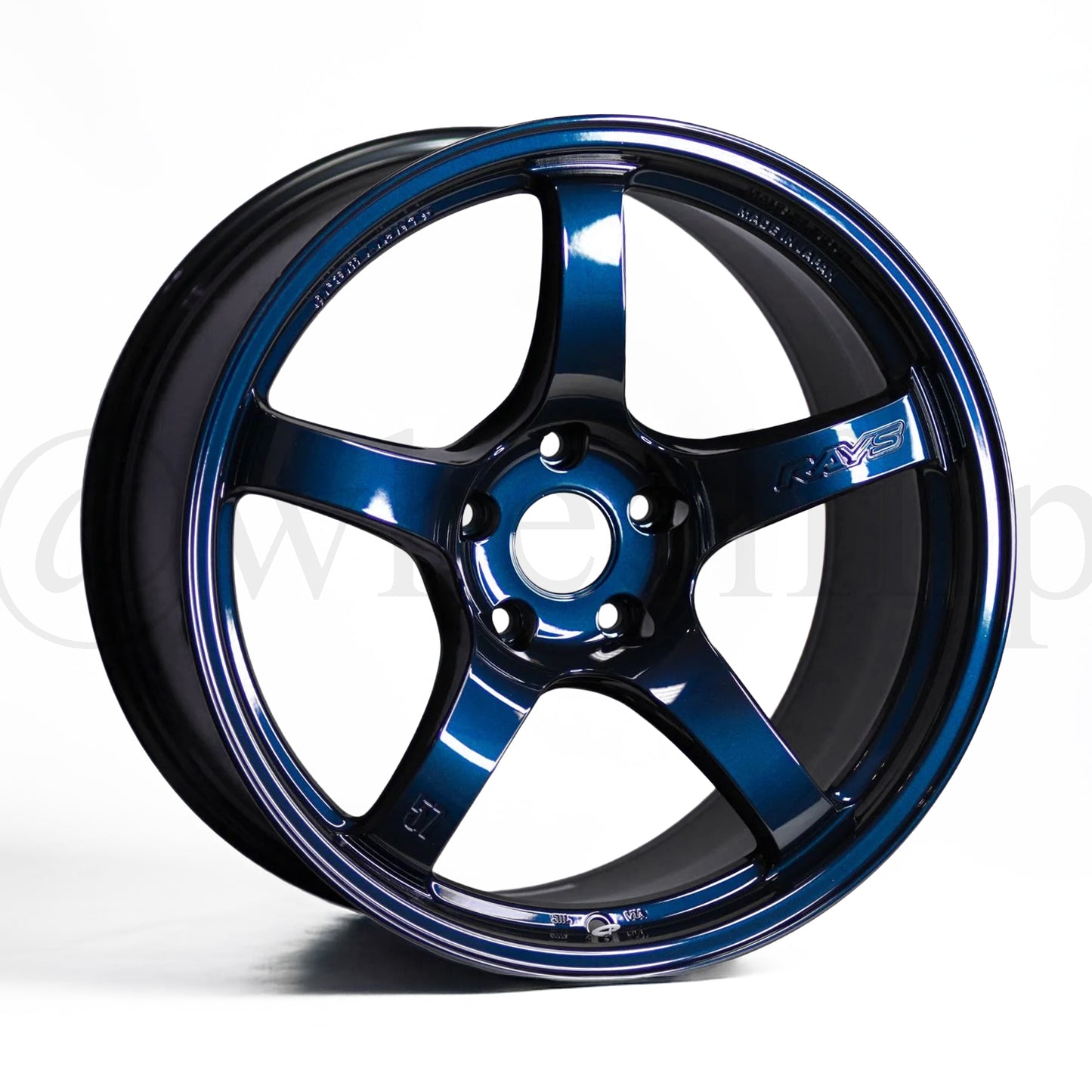 Gram Lights 57CR 18x10.5 +22 5x114.3 Eternal Blue Pearl (SET)