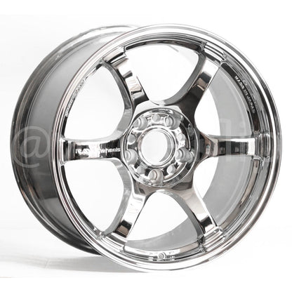 Gram Lights 57DR 17x9 +38 5x114.3 Chrome Plating (SET)