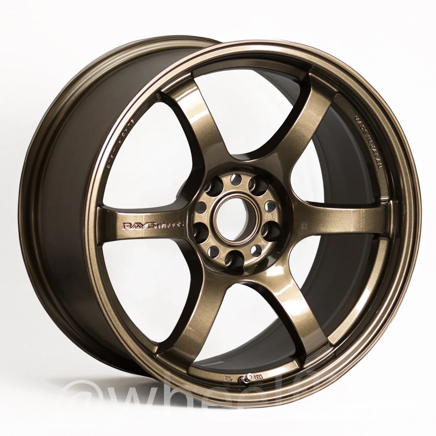 Gram Lights 57DR 18x9.5 +38 5x114.3 Almite Gold (SET)