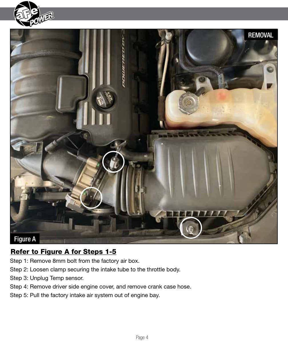 aFe Black Series Carbon Fiber Pro 5R Intake | Dodge Charger SRT8 (11-19) / 6.4L HEMI (58-10003R)