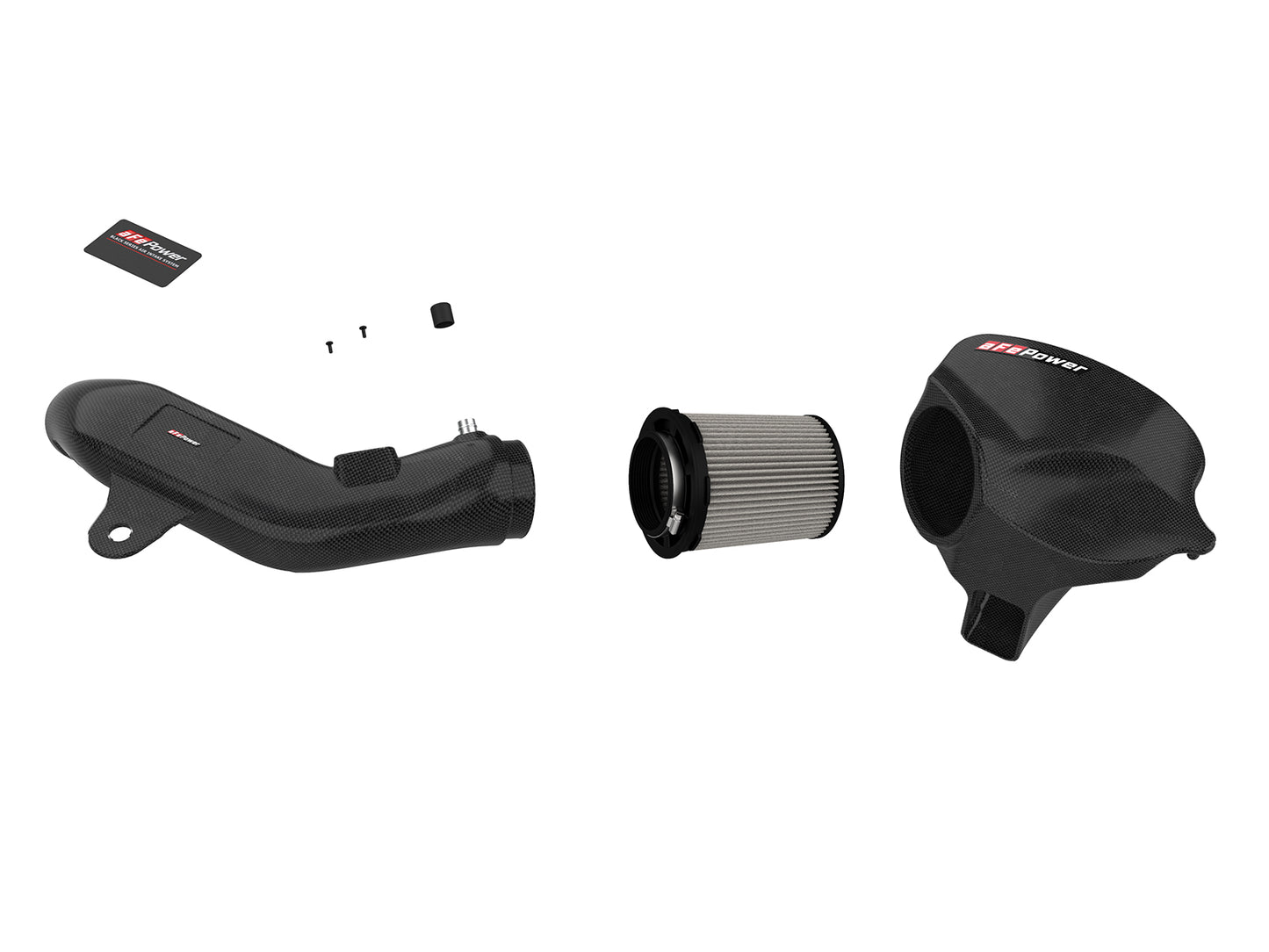 aFe Black Series Carbon Fiber CAIS w/PDS Filter | BMW M2 (F87) (58-10004D)