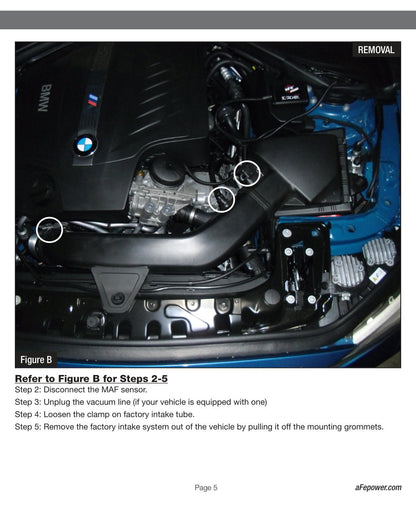 aFe Black Series Carbon Fiber CAIS w/PDS Filter | BMW M2 (F87) (58-10004D)