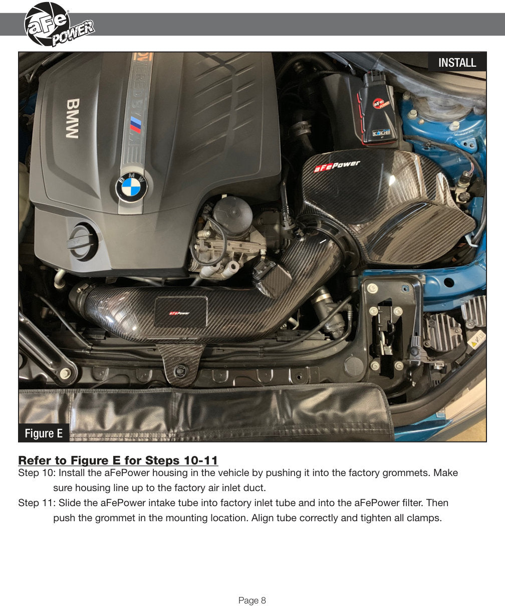 aFe Black Series Carbon Fiber CAIS w/PDS Filter | BMW M2 (F87) (58-10004D)