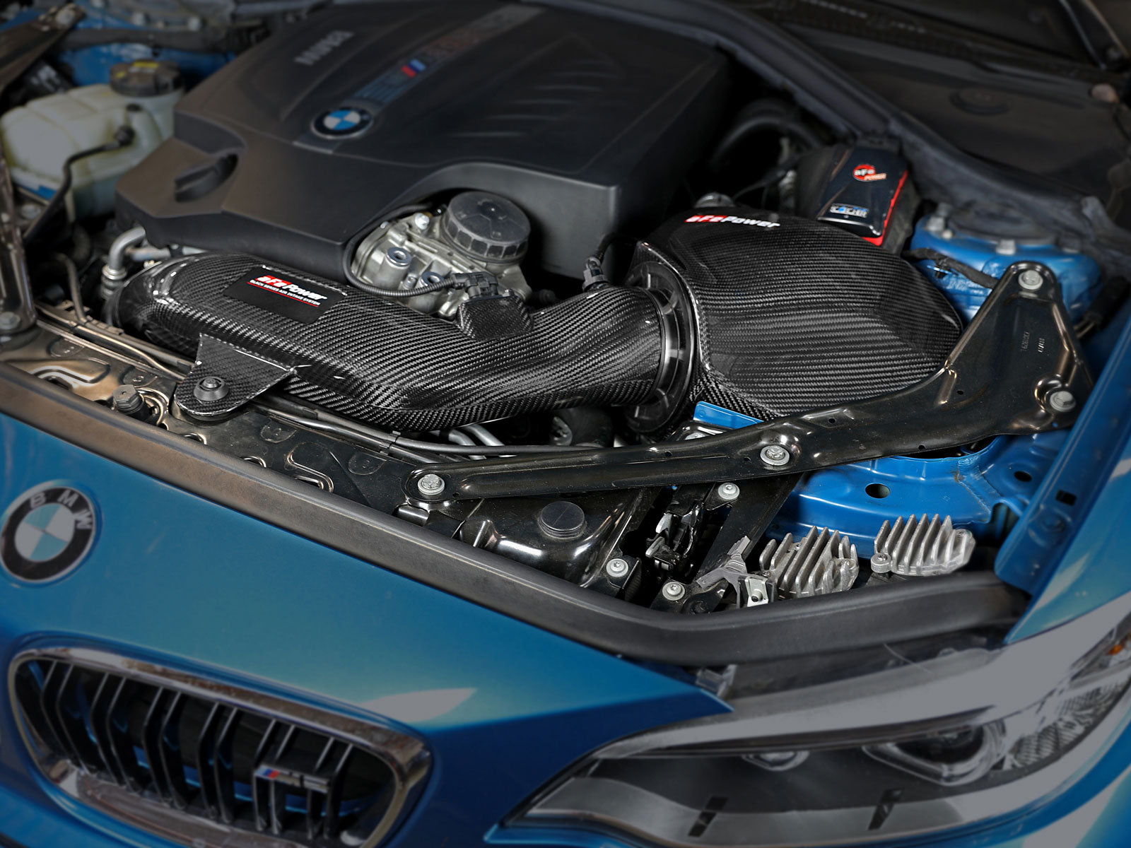 aFe Black Series Carbon Fiber CAIS w/PDS Filter | BMW M2 (F87) (58-10004D)