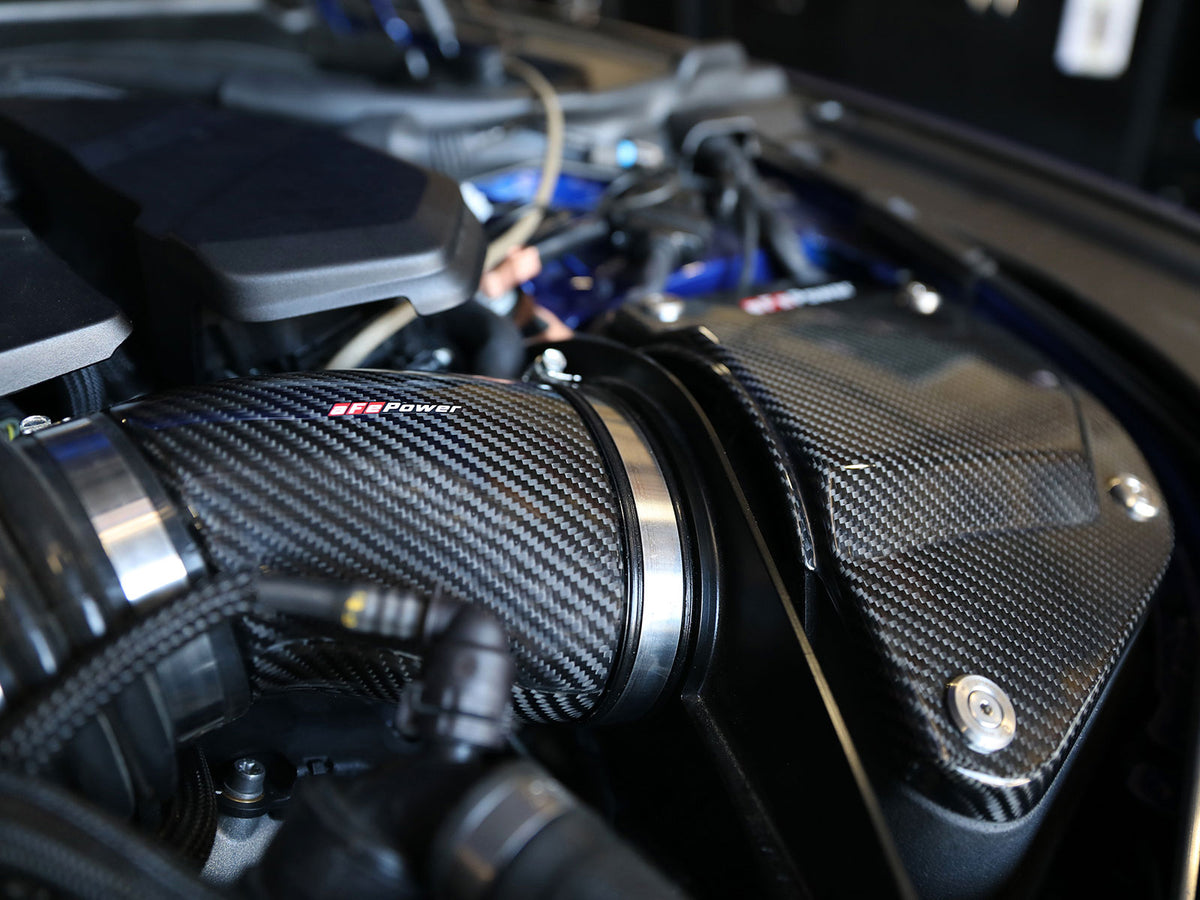 aFe Black Series Carbon Fiber Cold Air Intake | BMW M5 F90 18-19 (58-10005D)