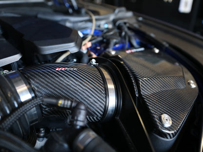 aFe Black Series Carbon Fiber Cold Air Intake | BMW M5 F90 18-19 (58-10005D)