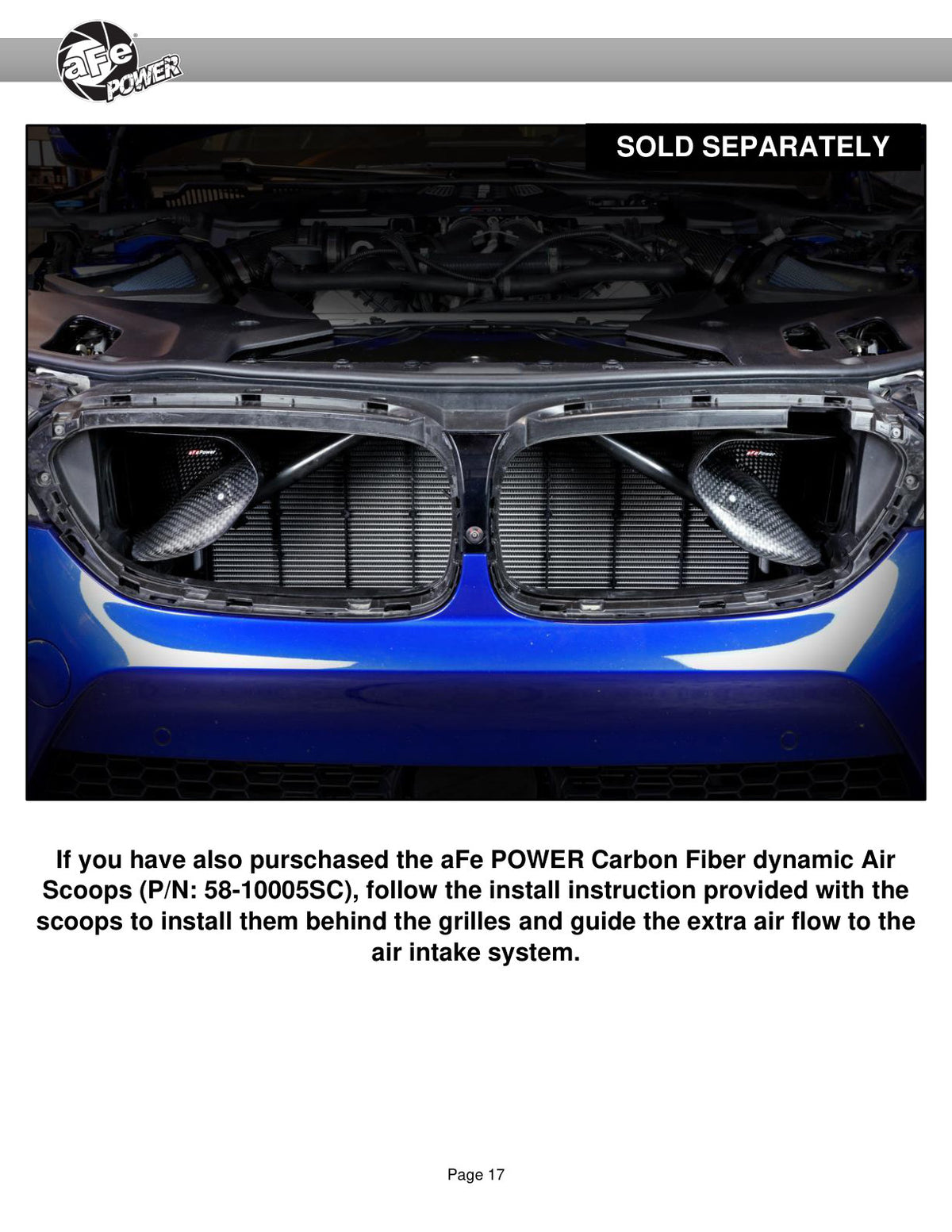 aFe Momentum Black Series CF Pro 5R Air Intake | BMW M5 (F90) (58-10005R)