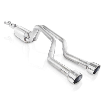 Stainless Works 2-1/2in S-Tube Exhaust Y-Pipe Side Bumper Exit | Chevrolet Trailblazer SS (06-09) (TBTDLMFCO)