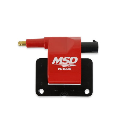 MSD 8228 Ignition Coil Blaster Series 2-pin design, Red, Individual