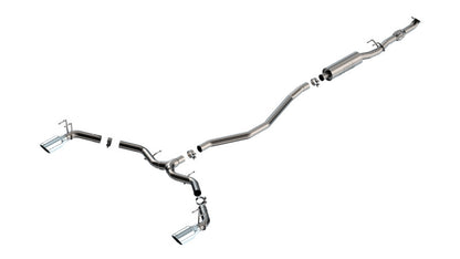 Borla S-Type Cat-Back Exhaust System | 2022+ Honda Civic Si (140922)