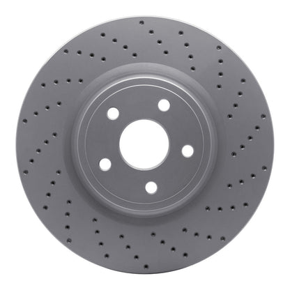 DFC Drilled Geoperformance Rotor (FRONT RIGHT): Dodge Durango (12-25)