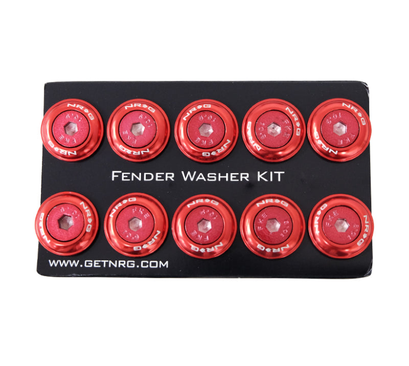 NRG Fender Washer Matching Color Bolts For Plastic
