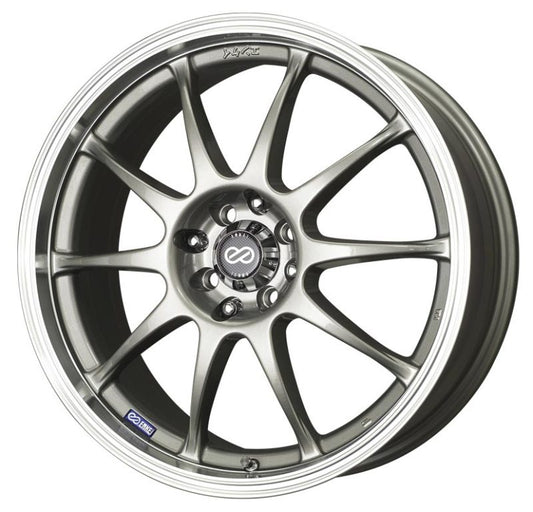 Enkei J10 Silver | 15x6.5" +38mm | 4x100/108mm Wheel