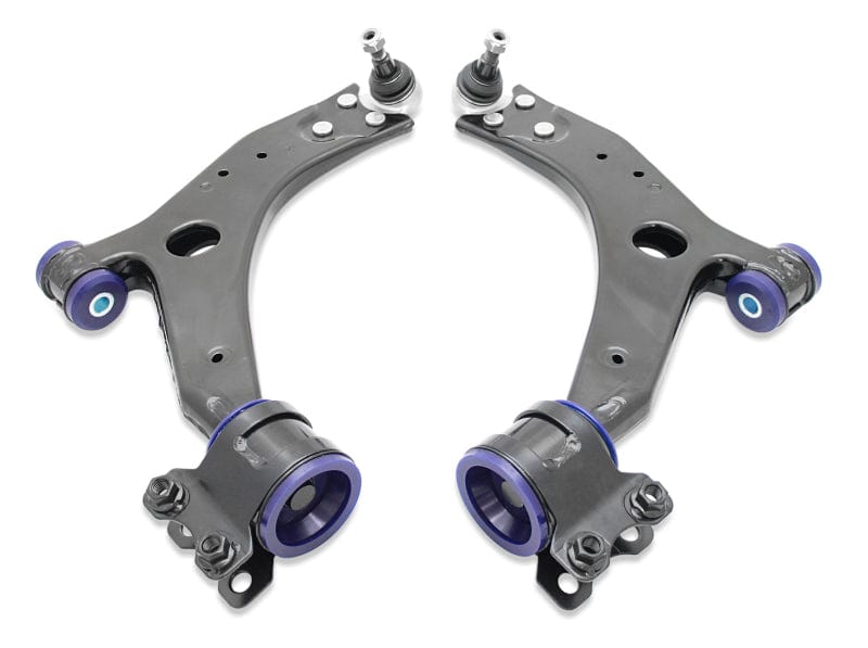SuperPro 05-11 Ford Focus  LS/LT/LV Volvo S40/V50 and C70/21mm Front Lower Control Arm Assembly Kit