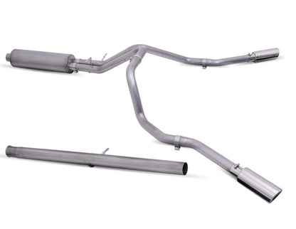 Gibson Extreme 6.6L Crew Cab Dual Exhaust | Silverado/GMC Sierra 2500 HD (20-22) (65714)