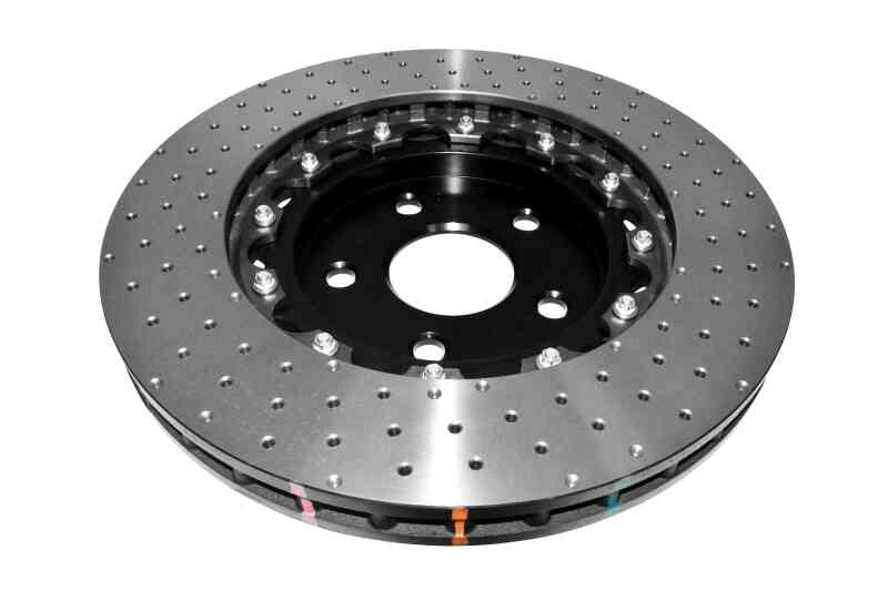 DBA 5000 Series Cross D&S Front Rotor | Jeep GC SRT8 (06-10) (DBA52532BLKXD)