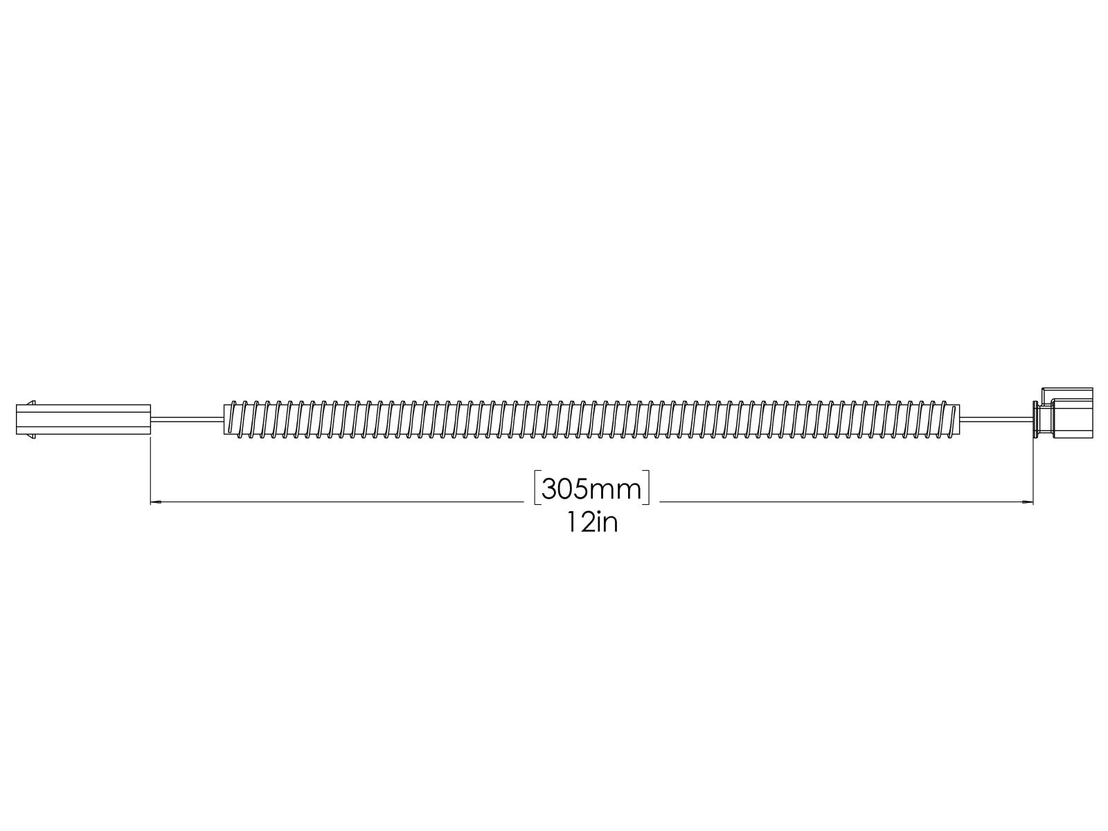 aFe Magnum FORCE 12in MAF Ext Harness | Ford Diesel V8 6.7L (11-19) (59-06301)