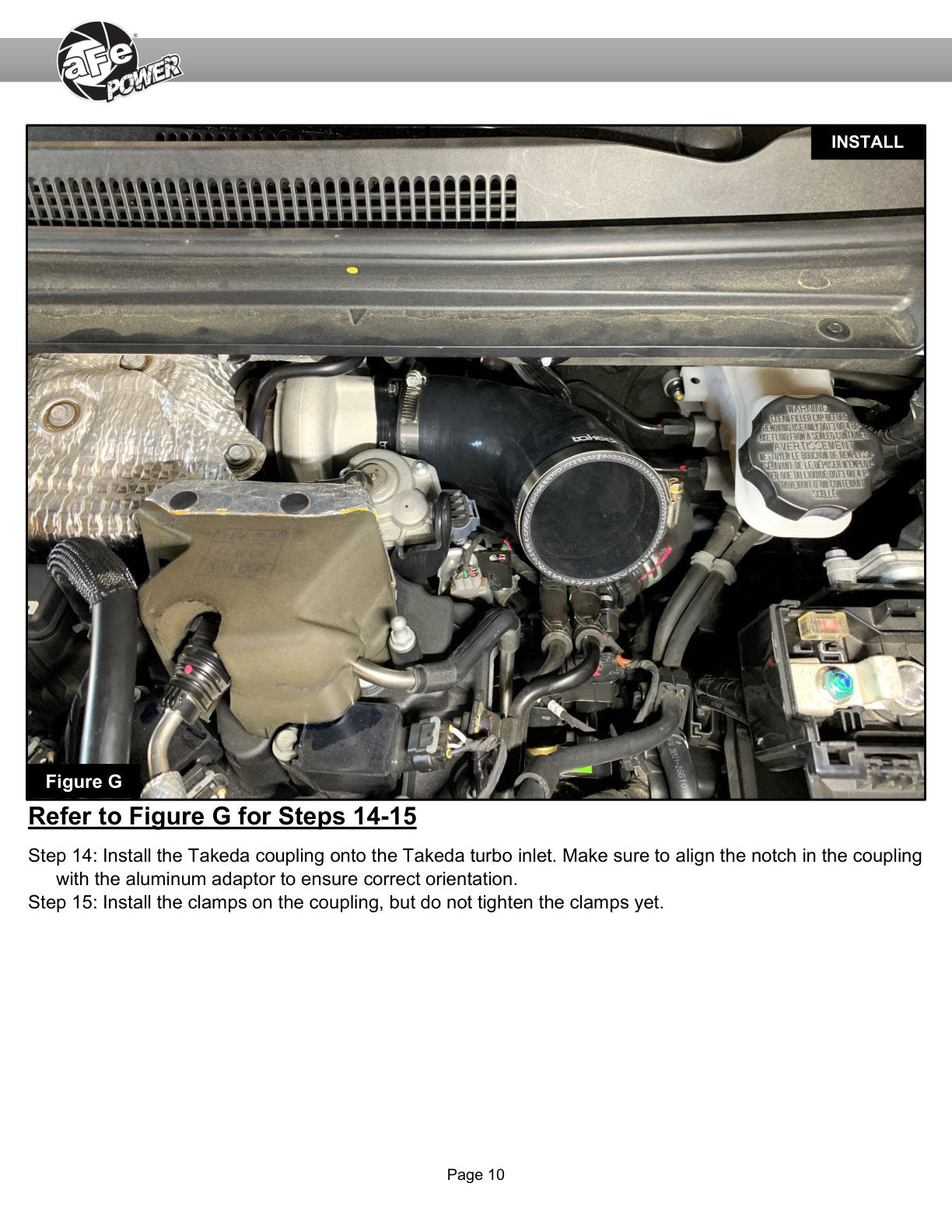 aFe Turbo Inlet Adapter | Hyundai Veloster N 2.0L (19-20) (59-20001)