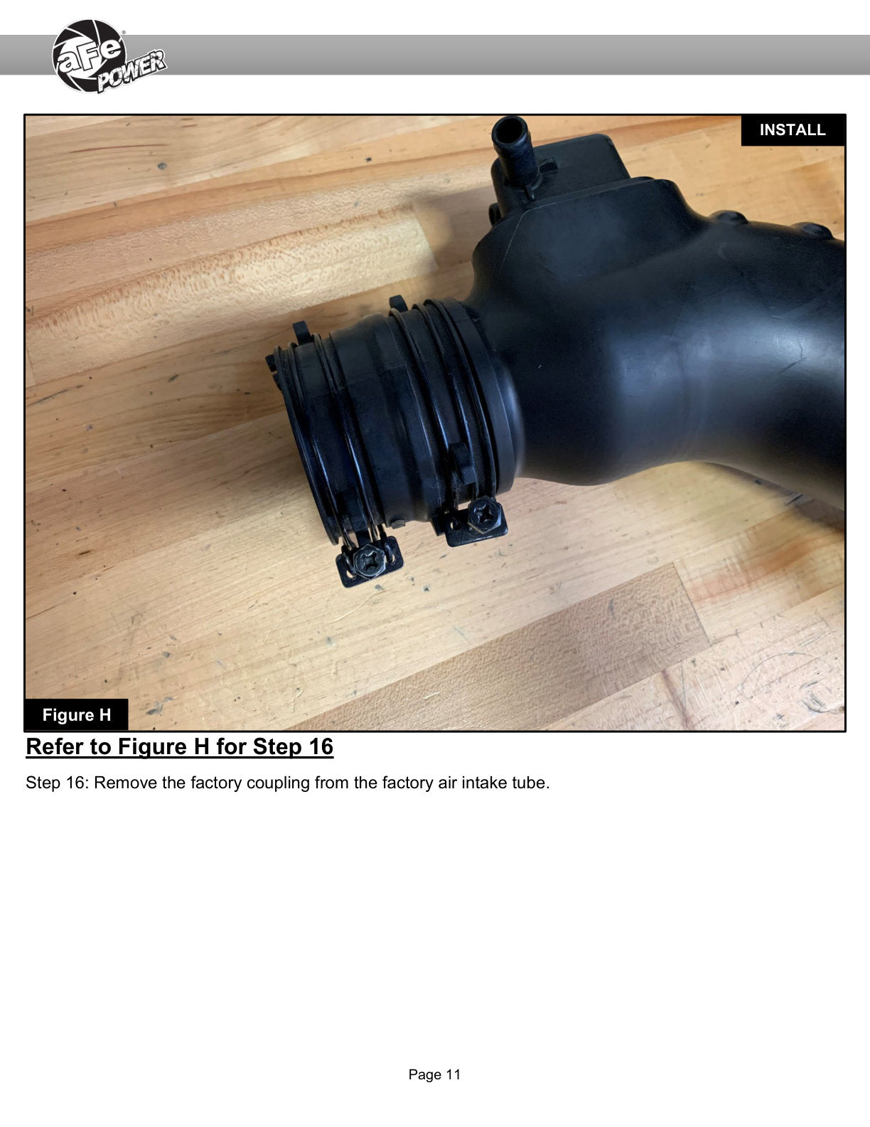 aFe Turbo Inlet Adapter | Hyundai Veloster N 2.0L (19-20) (59-20001)