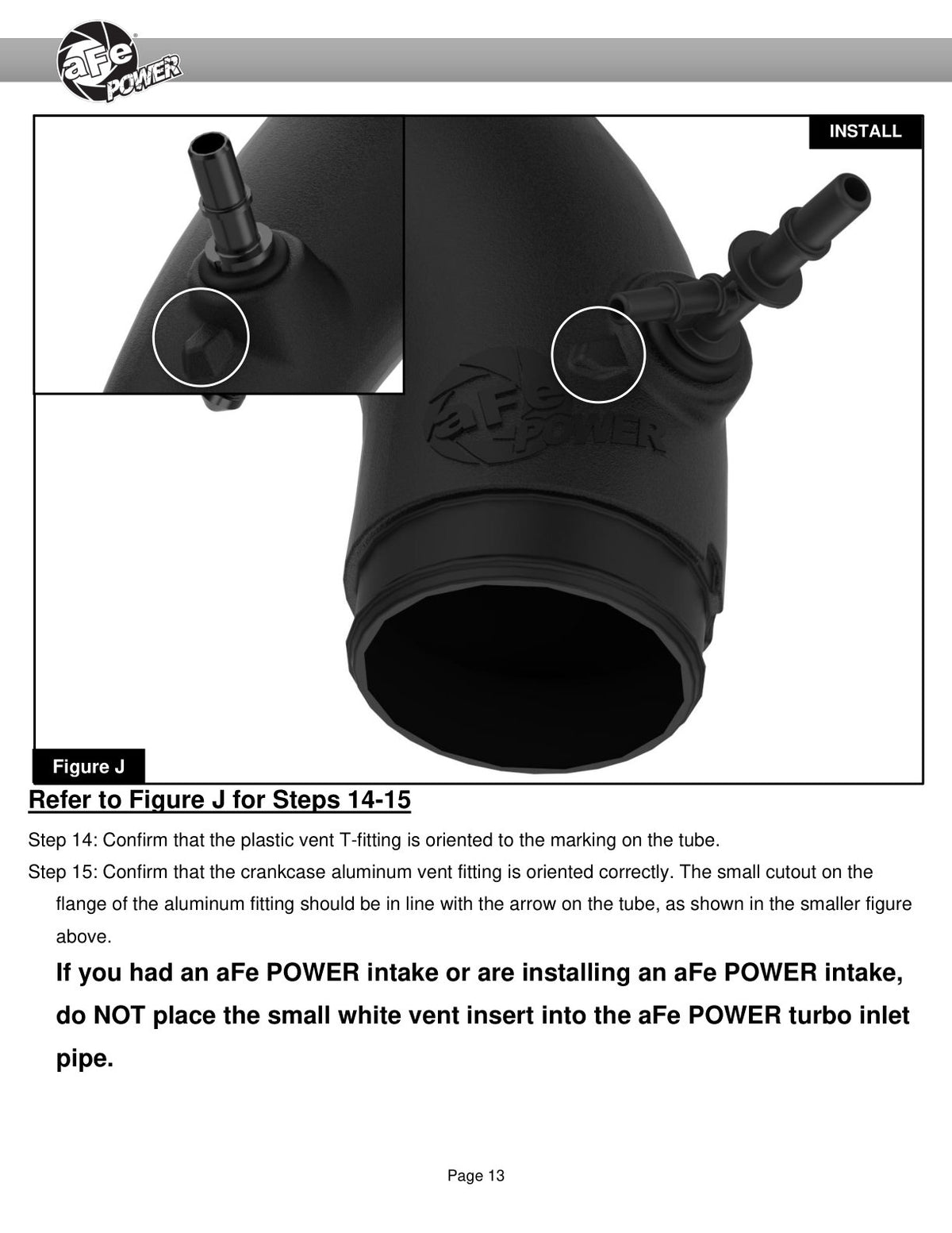 aFe 15-16 F150 3.5L Turbo Inlet Pipes | Ford F-150 15-20 (59-20006)