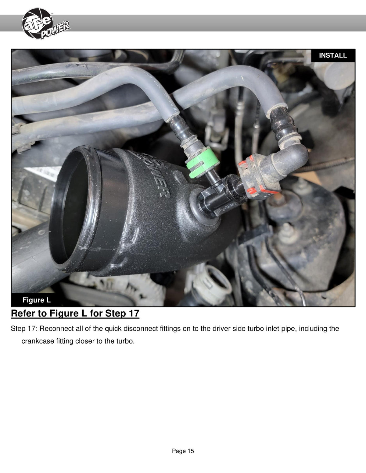 aFe 15-16 F150 3.5L Turbo Inlet Pipes | Ford F-150 15-20 (59-20006)