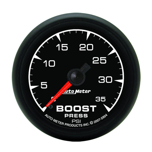 AutoMeter ES 52mm 35 PSI Mechanical Boost Gauge (5904)