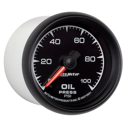 AutoMeter ES 52mm 0-100 PSI Mechanical Oil Pressure Gauge (5921)