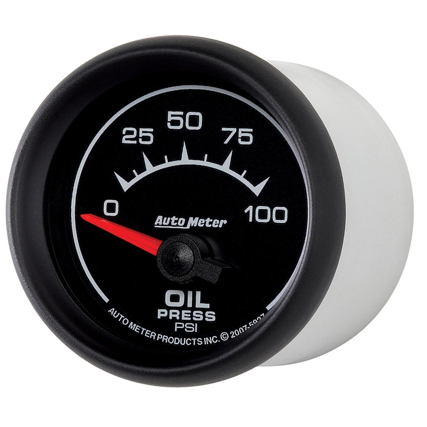 AutoMeter ES 52mm 100 PSI Short Sweep Electric Oil Pressure Gauge (5927)