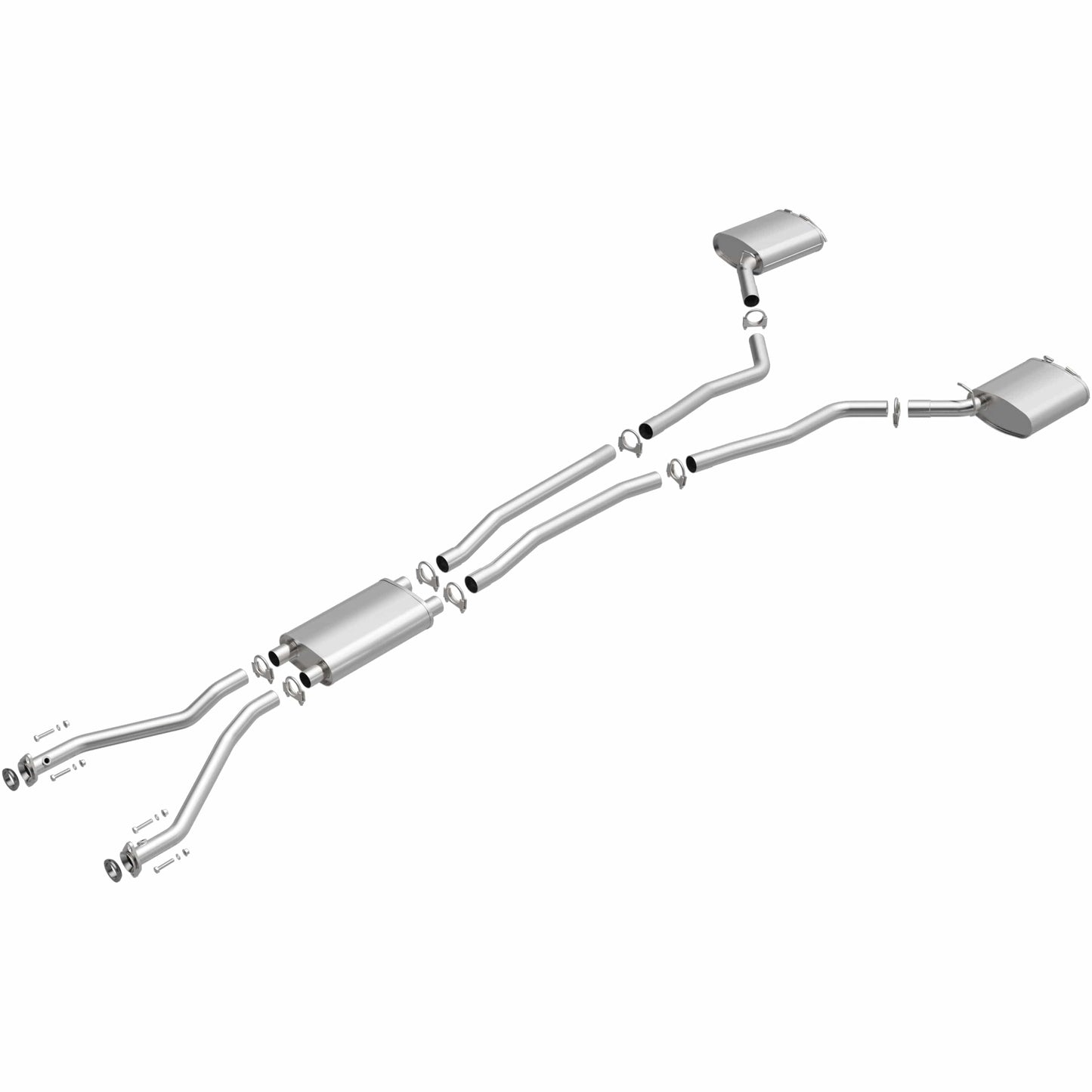 BRExhaust 2004-2007 Cadillac Direct-Fit Replacement Exhaust System