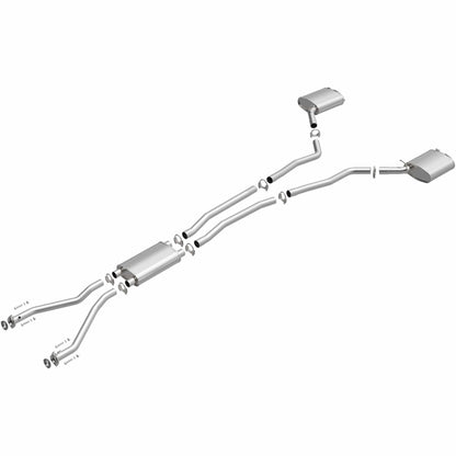 BRExhaust 2004-2007 Cadillac Direct-Fit Replacement Exhaust System
