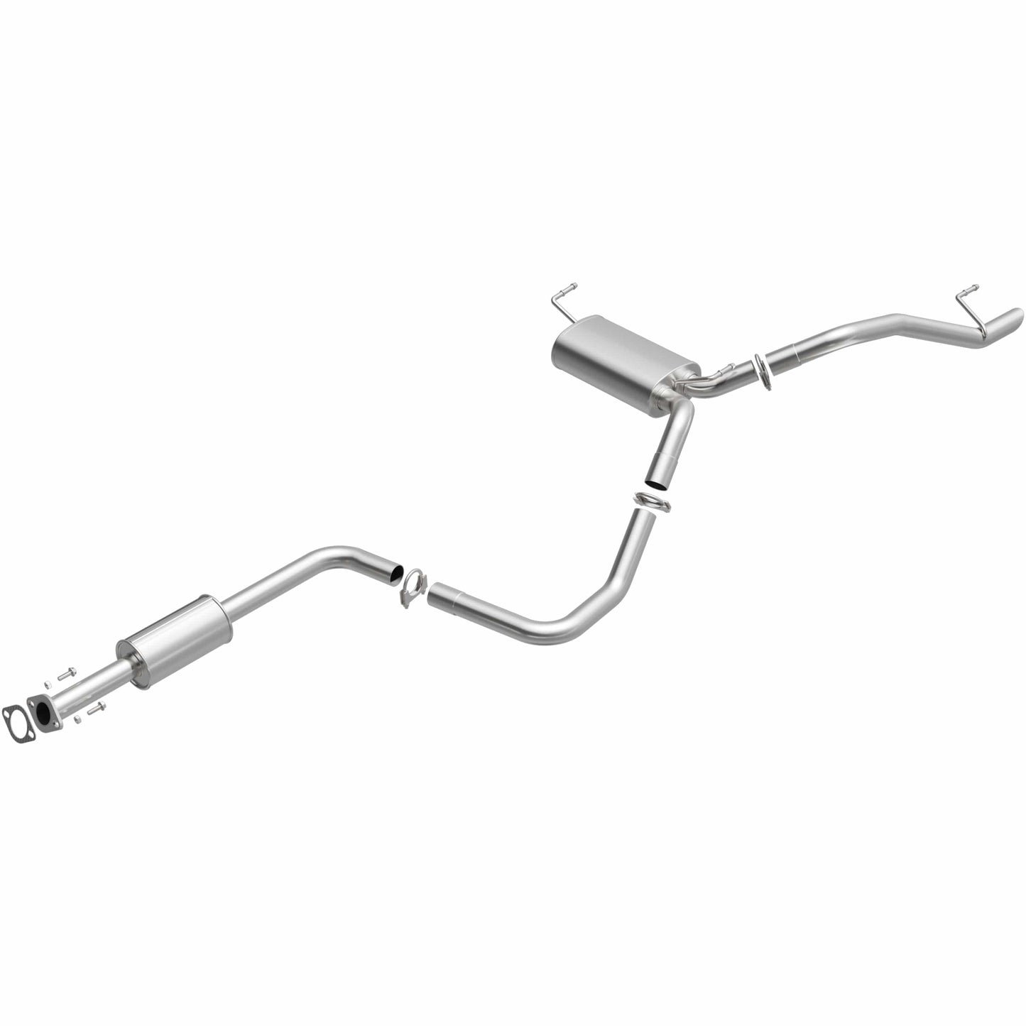 BRExhaust 2011-2015 Chevrolet Cruze Direct-Fit Replacement Exhaust System