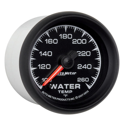 AutoMeter ES 52.4mm 100-260 deg. F Water Temprature Gauge (5955)