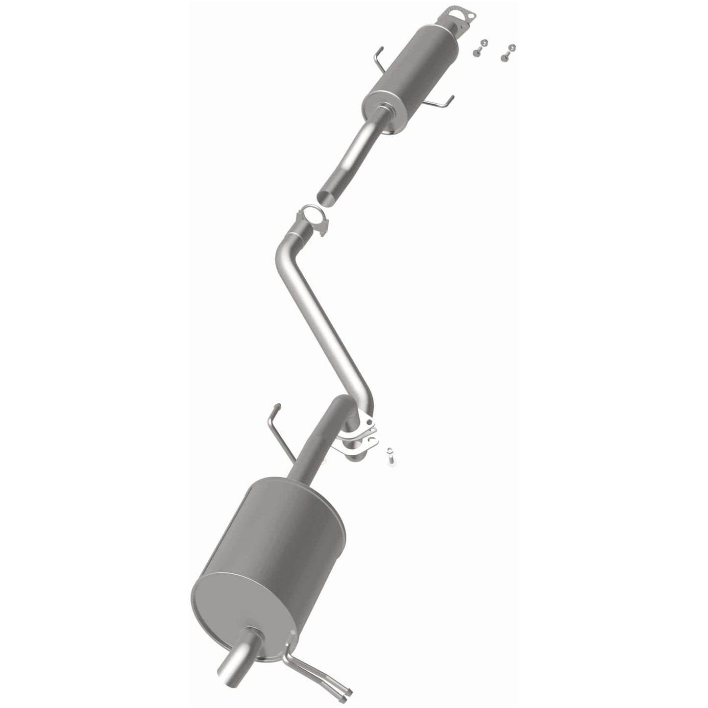 BRExhaust 2011-2013 Kia Forte 2.0L Direct-Fit Replacement Exhaust System