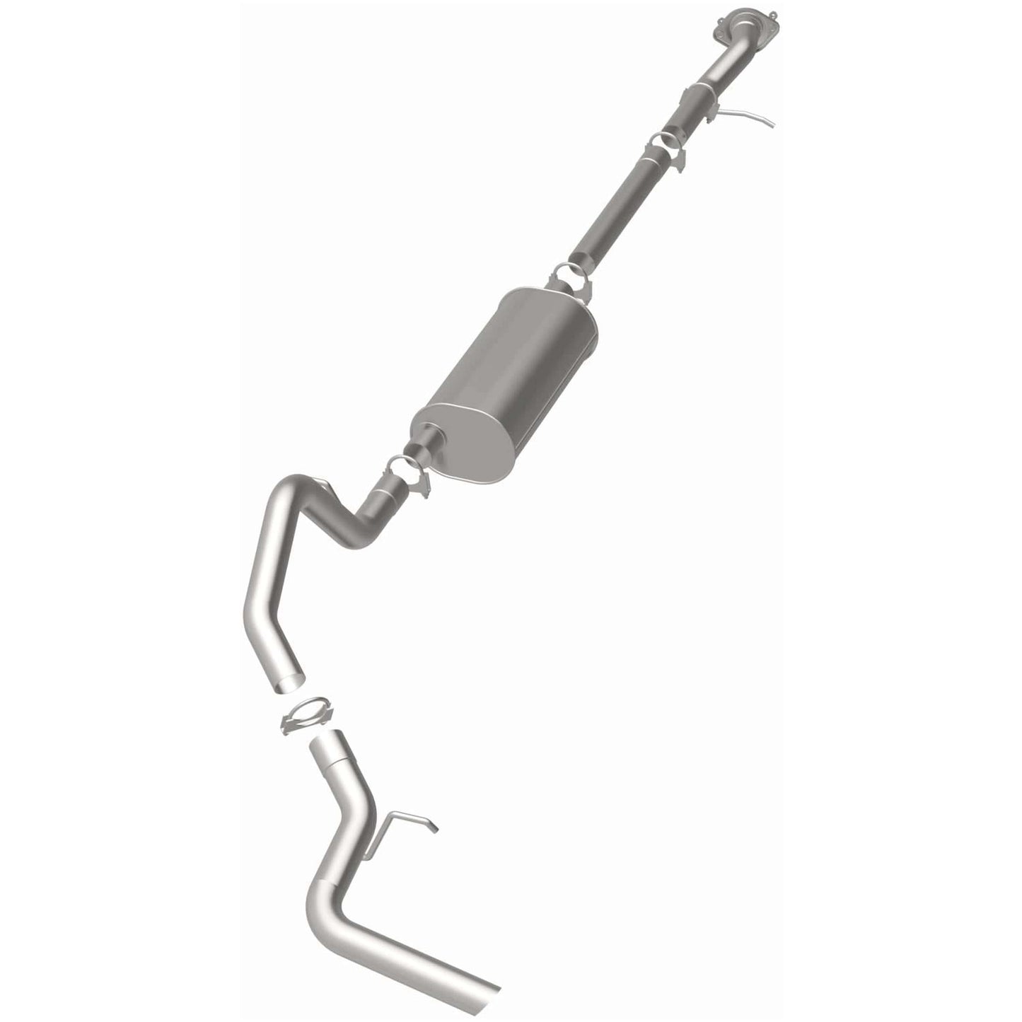 BRExhaust Direct-Fit Replacement Exhaust System 106-0011