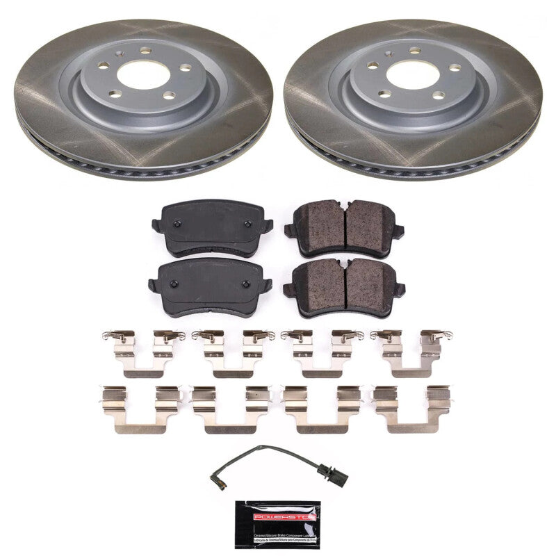 PowerStop Rotor Kit | 2013–2018 Audi A7 Quattro (SC6139)